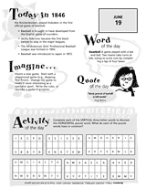The History of Baseball