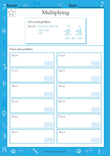 Multiplying: Show Your Work